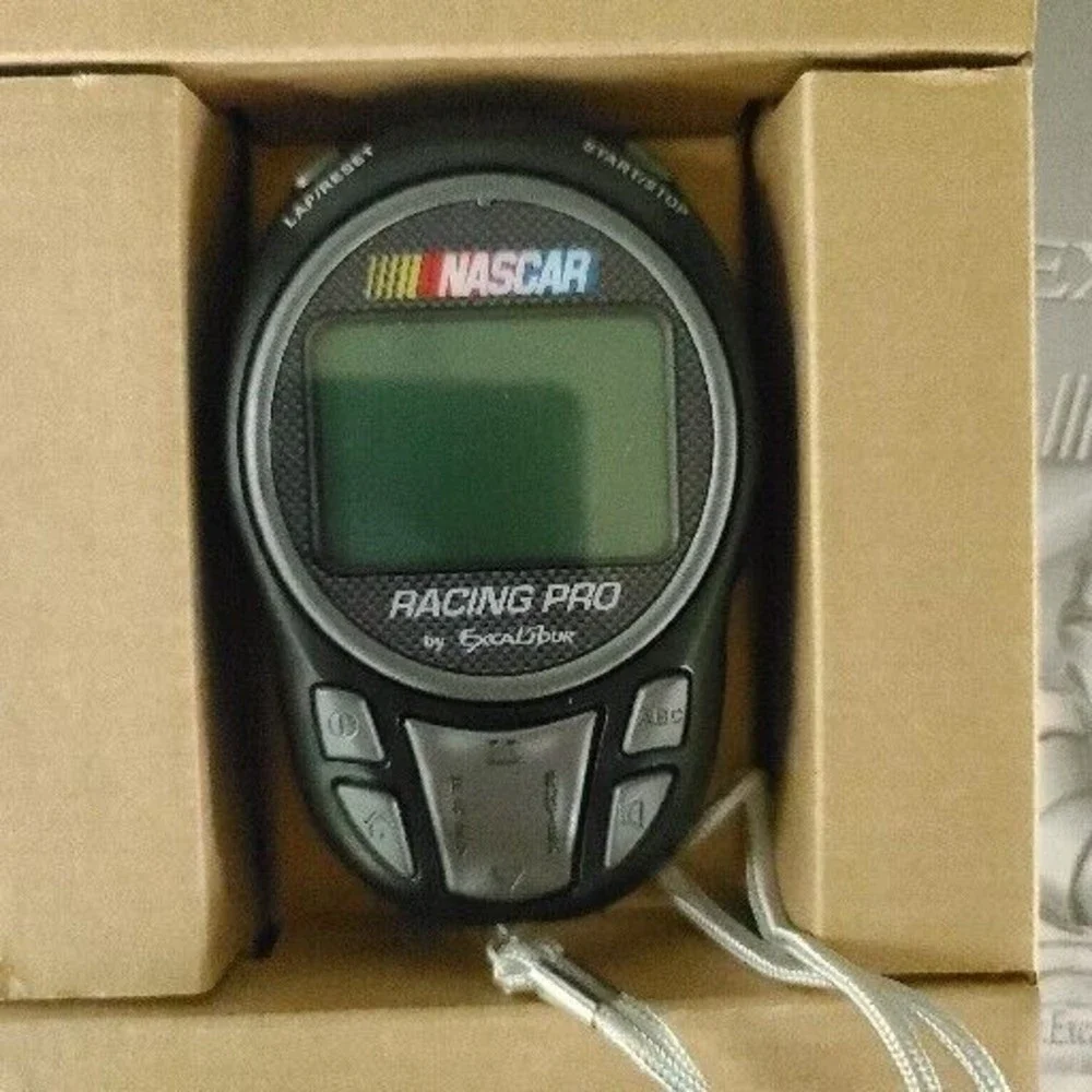 Racing Pro NASCAR Stopwatch Trivia Game & More By Excalibur Ultimate Fan Item